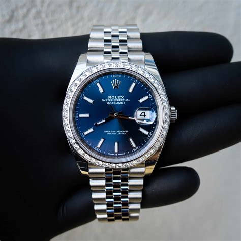 rolex oyster perpetual datejust ii blue dial|new Rolex Datejust 41 2021.